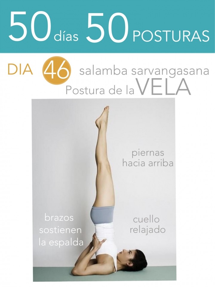 50 días 50 posturas. Día 46. Postura de la Vela