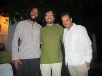 con Oscar Velazquez
