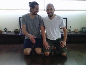 con Mauricio victorica