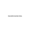 Teaching Hatha Yoga - Daniel and Naomi Clement